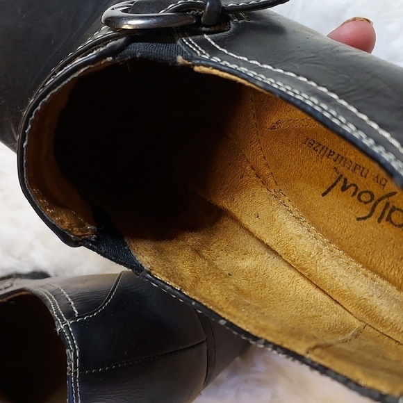 NATURAL Soul by Naturalizer chunky heel ankle shoe, size 6 - Picture 8 of 9